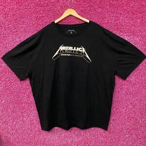 Metallica Master of Puppets Thrash Metal Oversized T-Shirt Medium